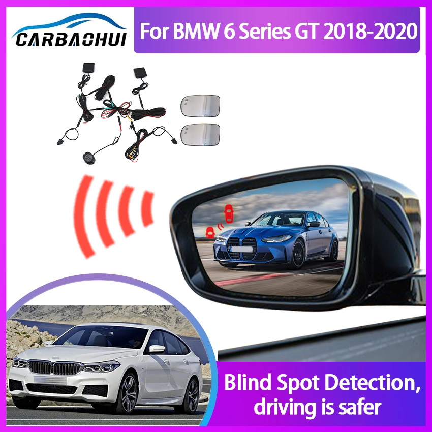 Millimeter Wave Radar Blind Spot Warning - Para BMW Série 6 GT 2018-2020
