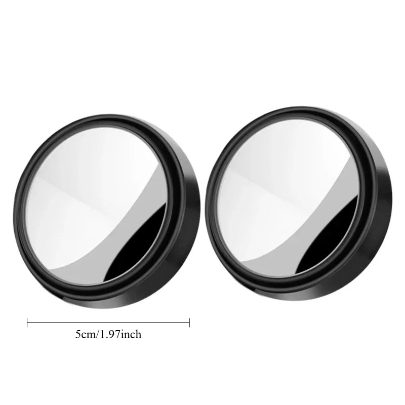 Blind Spot Mirror Wide Angle Convex 2Pcs - 2 Espelhos Redondos para Ponto Cego,