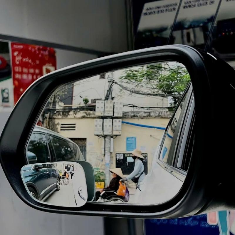 2 Espelhos Auxiliares de Ponto - Blind Spot Mirror Wide Angle Convex 2Pcs avaliação e preço