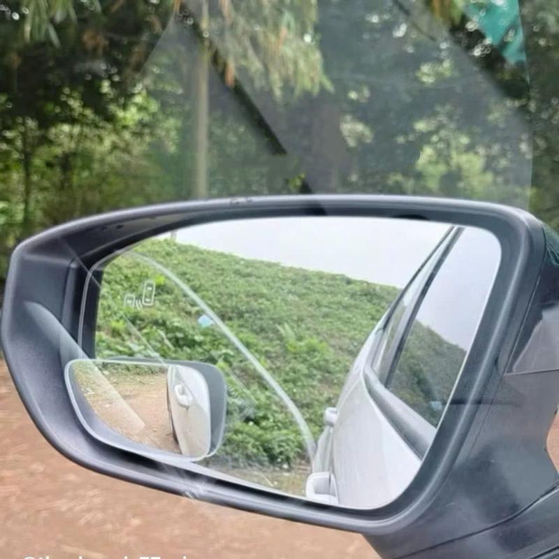 2 Espelhos Auxiliares de Ponto - Blind Spot Mirror Wide Angle Convex 2Pcs avaliação e preço