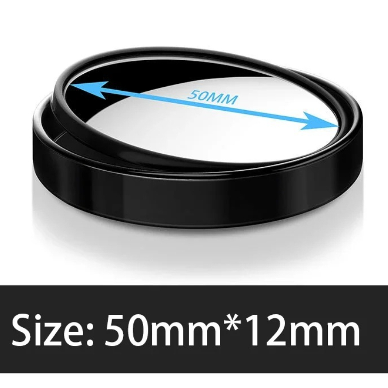360 °   Espelho Convexo Redond - Blind Spot Mirror Wide Angle Convex 2Pcs avaliação e preço