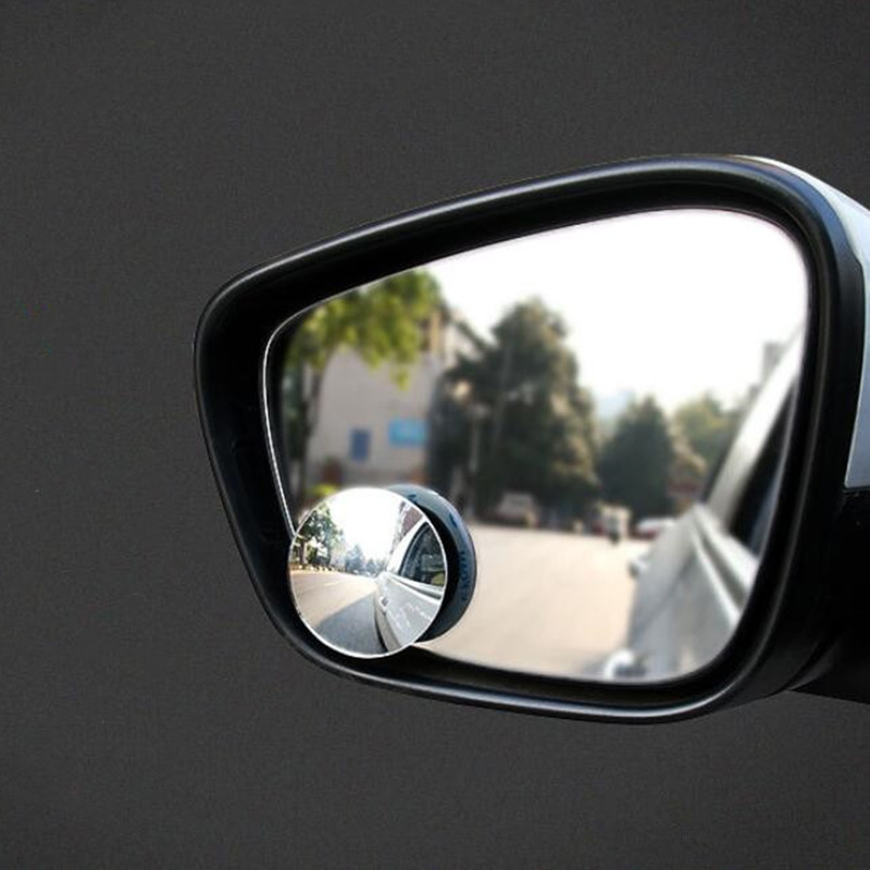 2 pces carro sem moldura espel - Blind Spot Mirror Wide Angle Convex 2Pcs avaliação e preço