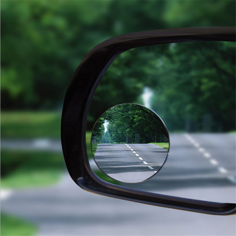 2 pces carro sem moldura espel - Blind Spot Mirror Wide Angle Convex 2Pcs avaliação e preço