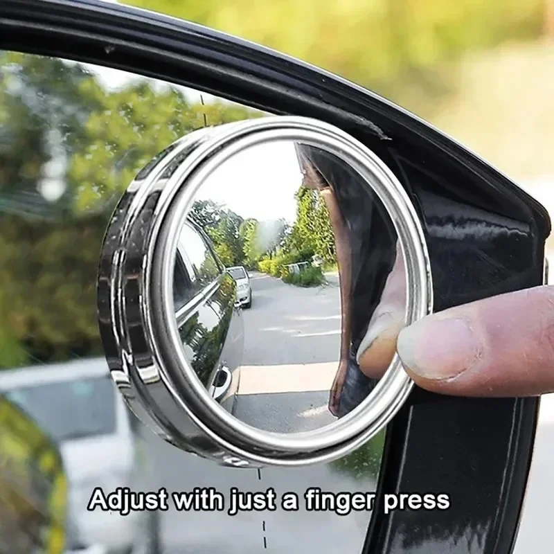 1/2 unidades 360 °   Grau ajus - Blind Spot Mirror Wide Angle Convex 2Pcs avaliação e preço