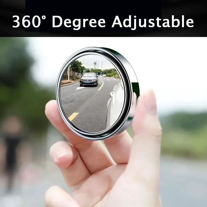 1/2 unidades 360 °   Grau ajus - Blind Spot Mirror Wide Angle Convex 2Pcs avaliação e preço