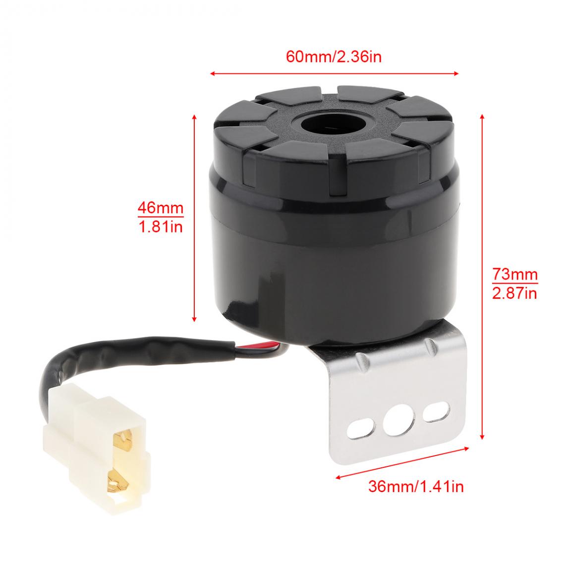 DC12V-24V acessórios reversos  - Car Warning Buzzer Alarm Speaker Beeper avaliação e preço