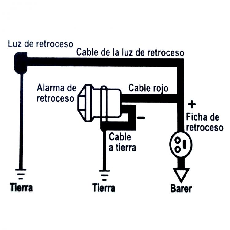 DC12V-24V acessórios reversos  - Car Warning Buzzer Alarm Speaker Beeper avaliação e preço