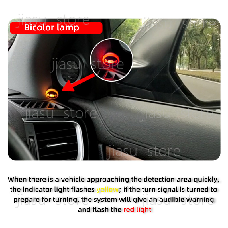 Monitor de Ponto Cego BSD com  - Lane Change Assist Bsd Bsm Warning Led avaliação e preço