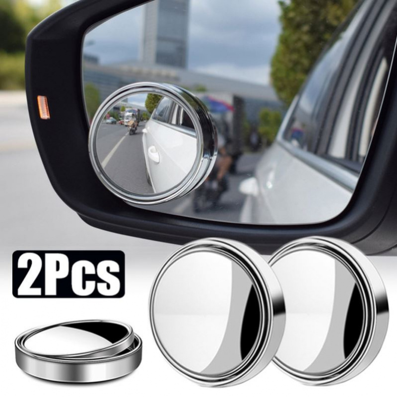 Espelho Convexo Transparente d - Blind Spot Mirror Wide Angle Convex 2Pcs avaliação e preço