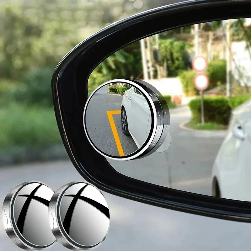 2 pçs redondo convexo grande a - Blind Spot Mirror Wide Angle Convex 2Pcs avaliação e preço