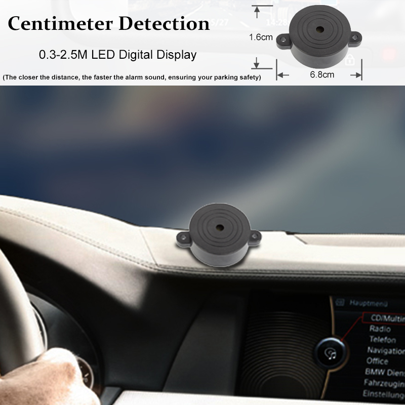 Kit de Sensores de Estacioname - Parking Sensor Buzzer Display Indicator avaliação e preço
