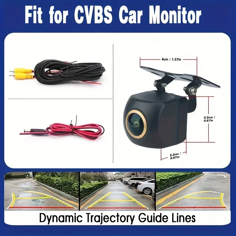 Câmera de Ré com Trajetória Di - 360 Degree Bird View Car Camera System avaliação e preço