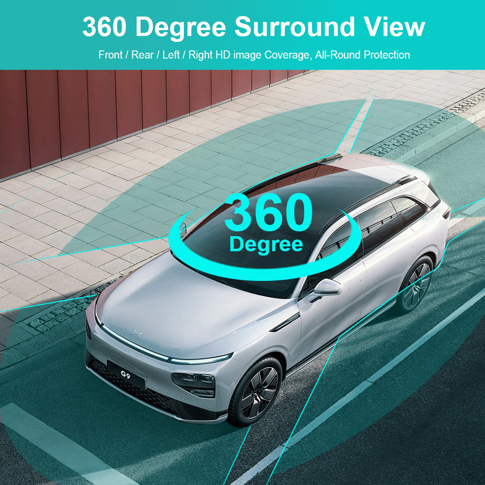 QMKJ-Câmera Surround Frontal e - 360 Degree Bird View Car Camera System avaliação e preço