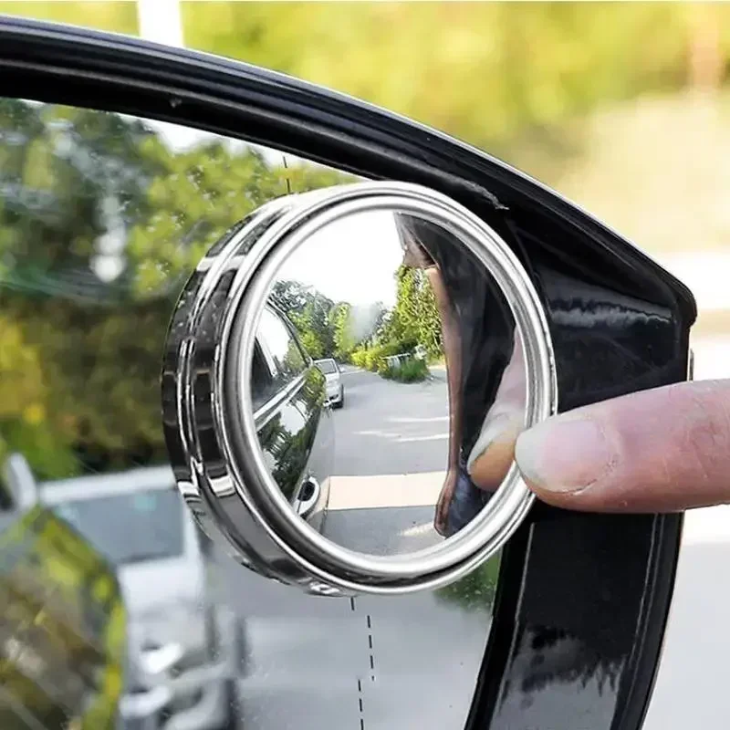 2 unidades de espelho convexo  - Blind Spot Mirror Wide Angle Convex 2Pcs avaliação e preço
