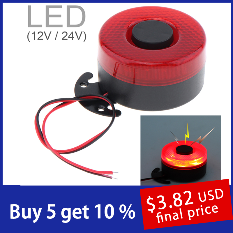 12/24v acessórios reversos bee - Car Warning Buzzer Alarm Speaker Beeper avaliação e preço