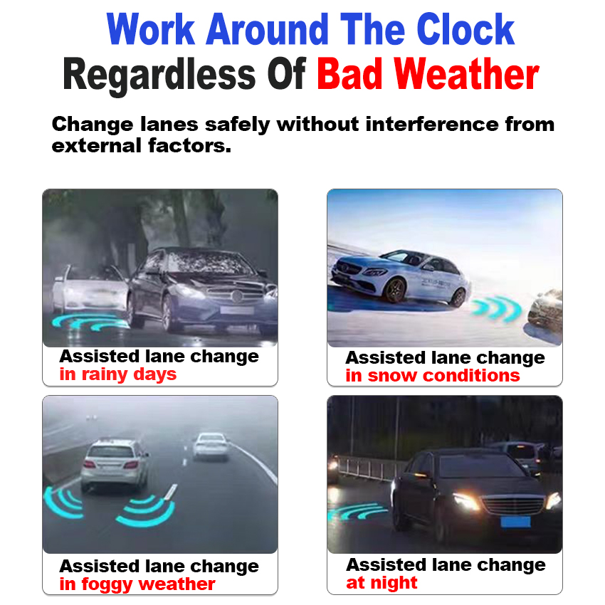 Sistema de Detecção de Ponto C - Blind Spot Detection System 24Ghz Radar avaliação e preço