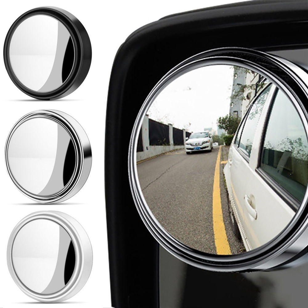 2 pces carro redondo quadro co - Blind Spot Mirror Wide Angle Convex 2Pcs avaliação e preço