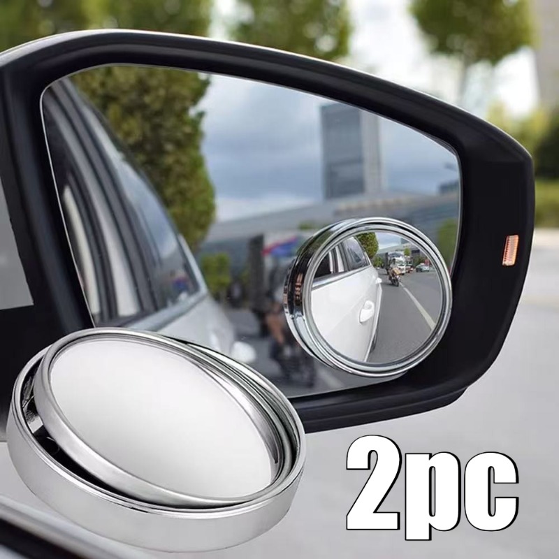 Espelho Convexo Redondo para P - Blind Spot Mirror Wide Angle Convex 2Pcs avaliação e preço