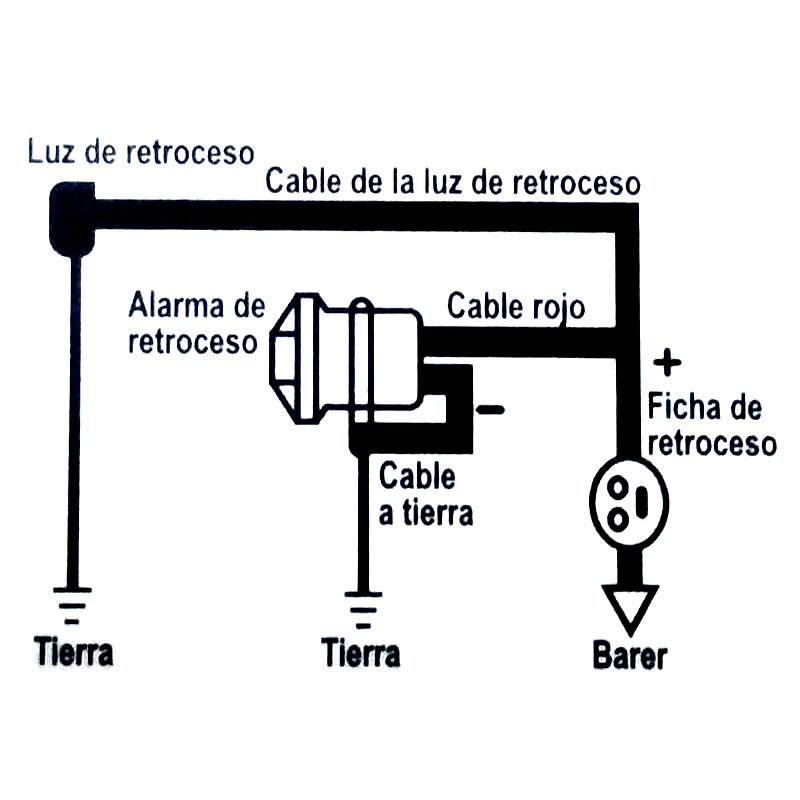 12v-24v acessórios reversos be - Car Warning Buzzer Alarm Speaker Beeper avaliação e preço