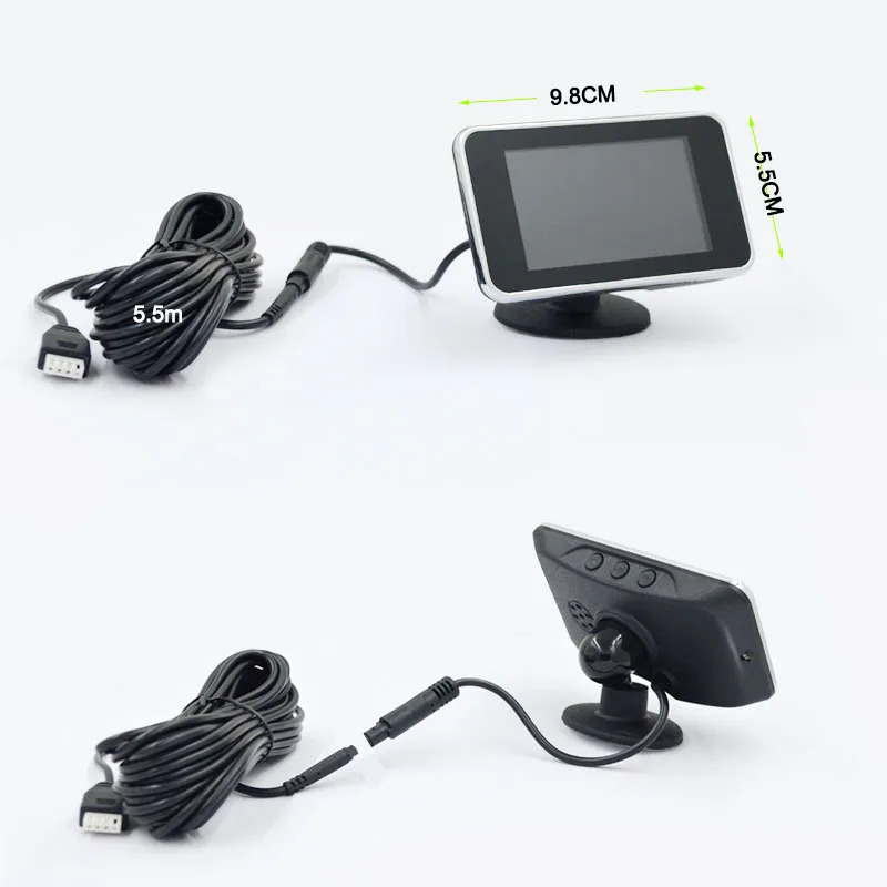 Parktronic reverso 4/6/8 senso - Car Parking Sensor 8 Sensor Front Rear avaliação e preço