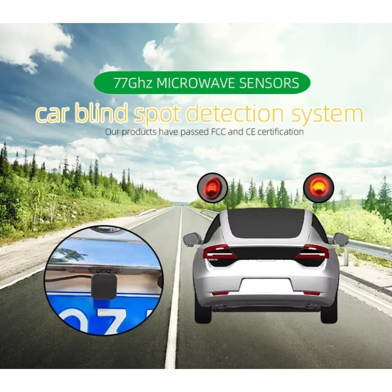Sistema de Alerta Anticolisão  - Millimeter Wave Radar Blind Spot Warning avaliação e preço