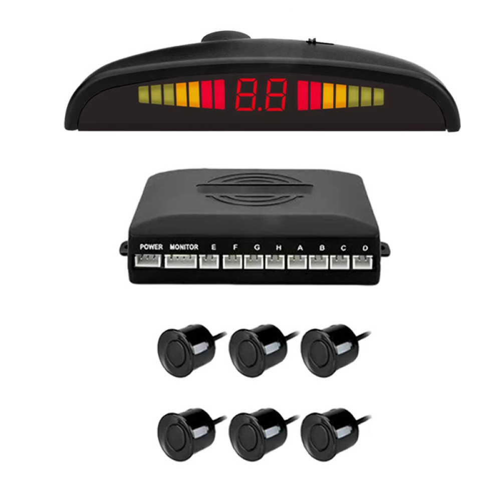 Kit Universal de Sensor de Rad - Parking Sensor Buzzer Display Indicator avaliação e preço