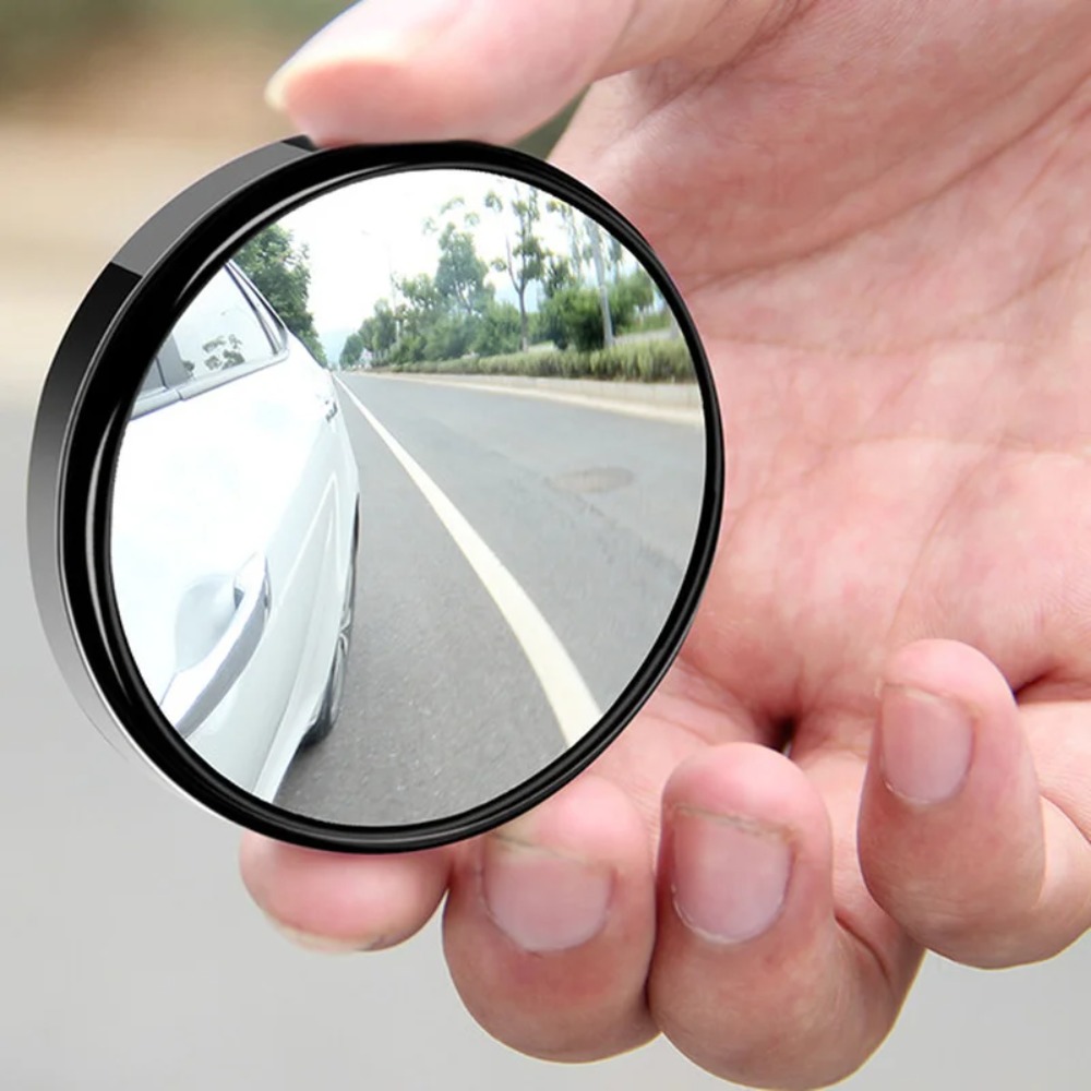 2 Peças Espelho Convexo Auxili - Blind Spot Mirror Wide Angle Convex 2Pcs avaliação e preço
