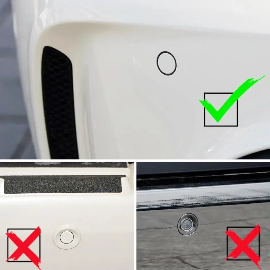 8 Sensores de Estacionamento P - Car Parking Sensor 8 Sensor Front Rear avaliação e preço