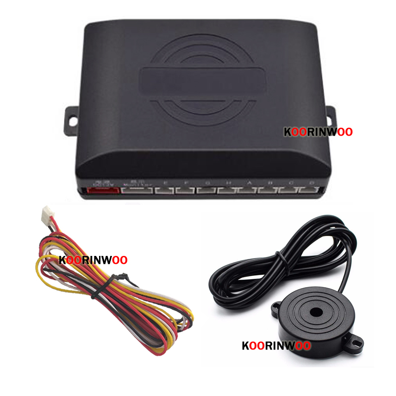 Sensores de Estacionamento Koo - Car Parking Sensor 8 Sensor Front Rear avaliação e preço