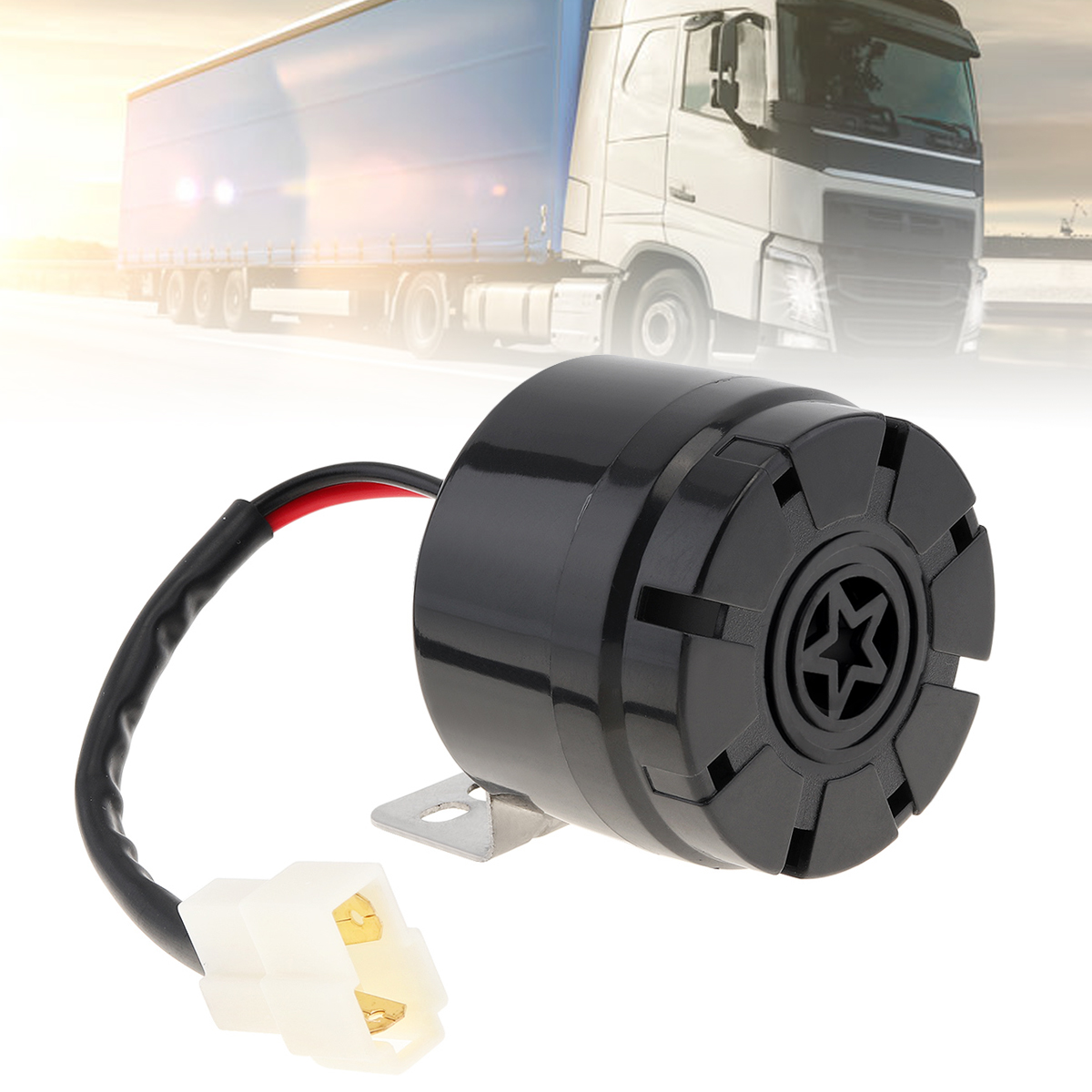 12v - 24v acessórios reversos  - Car Warning Buzzer Alarm Speaker Beeper avaliação e preço