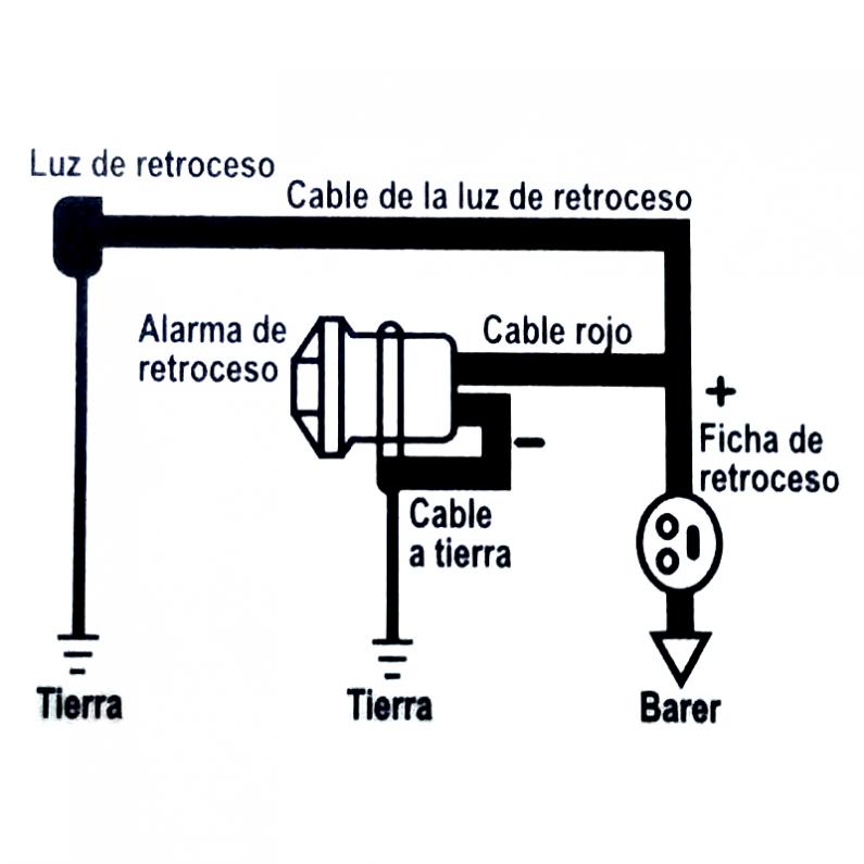 12v - 24v acessórios reversos  - Car Warning Buzzer Alarm Speaker Beeper avaliação e preço