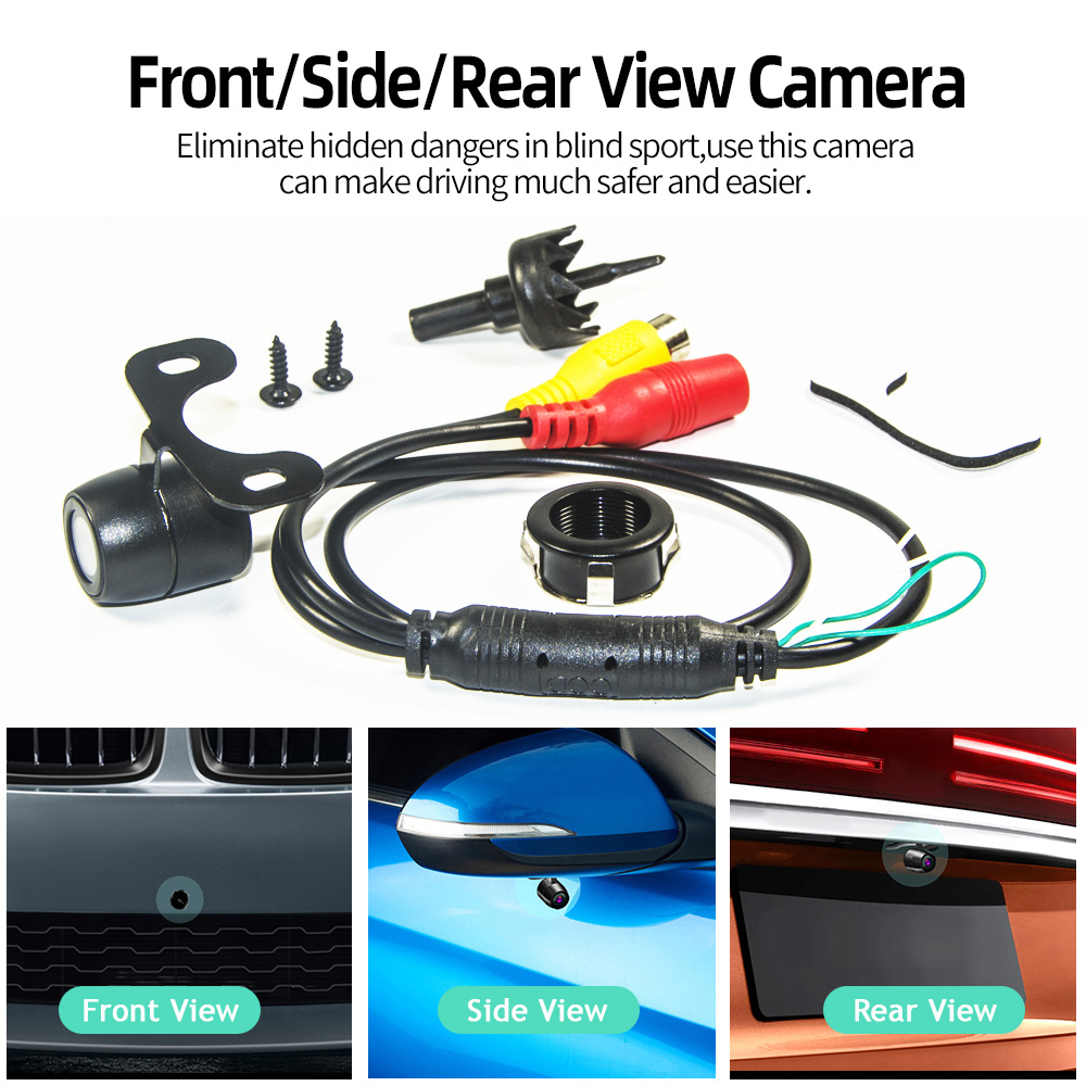 Câmera de Ré Automotiva HD com - 360 Degree Bird View Car Camera System avaliação e preço