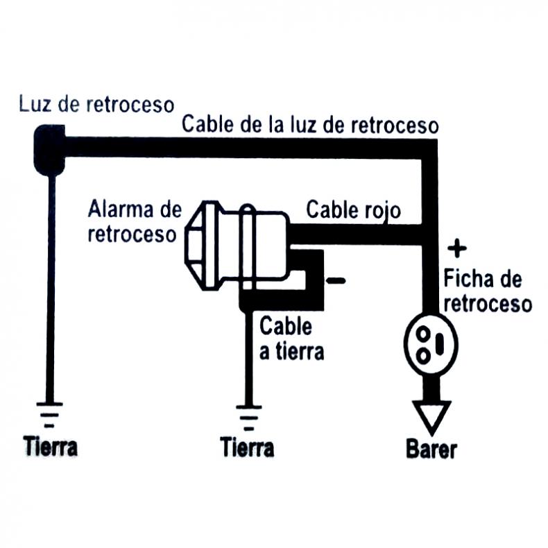 Carro Invertendo Alarme Alto-f - Car Warning Buzzer Alarm Speaker Beeper avaliação e preço