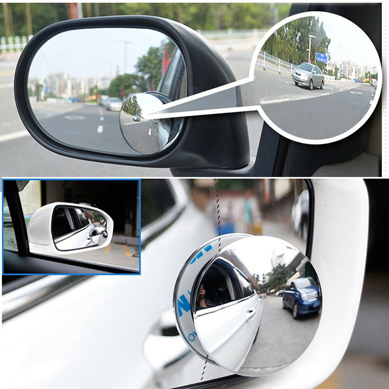 Espelho convexo grande angular - Blind Spot Mirror Wide Angle Convex 2Pcs avaliação e preço