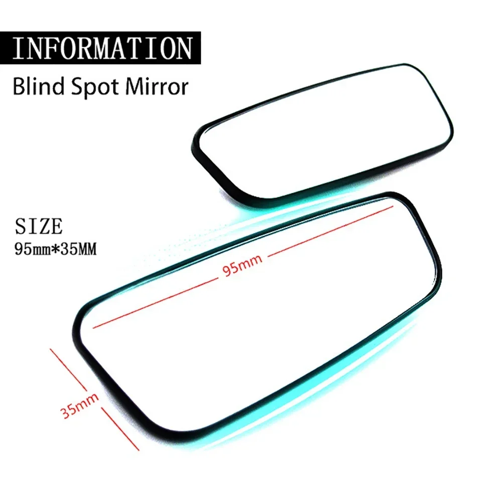 Espelho Convexo Auxiliar Ajust - Blind Spot Mirror Wide Angle Convex 2Pcs avaliação e preço