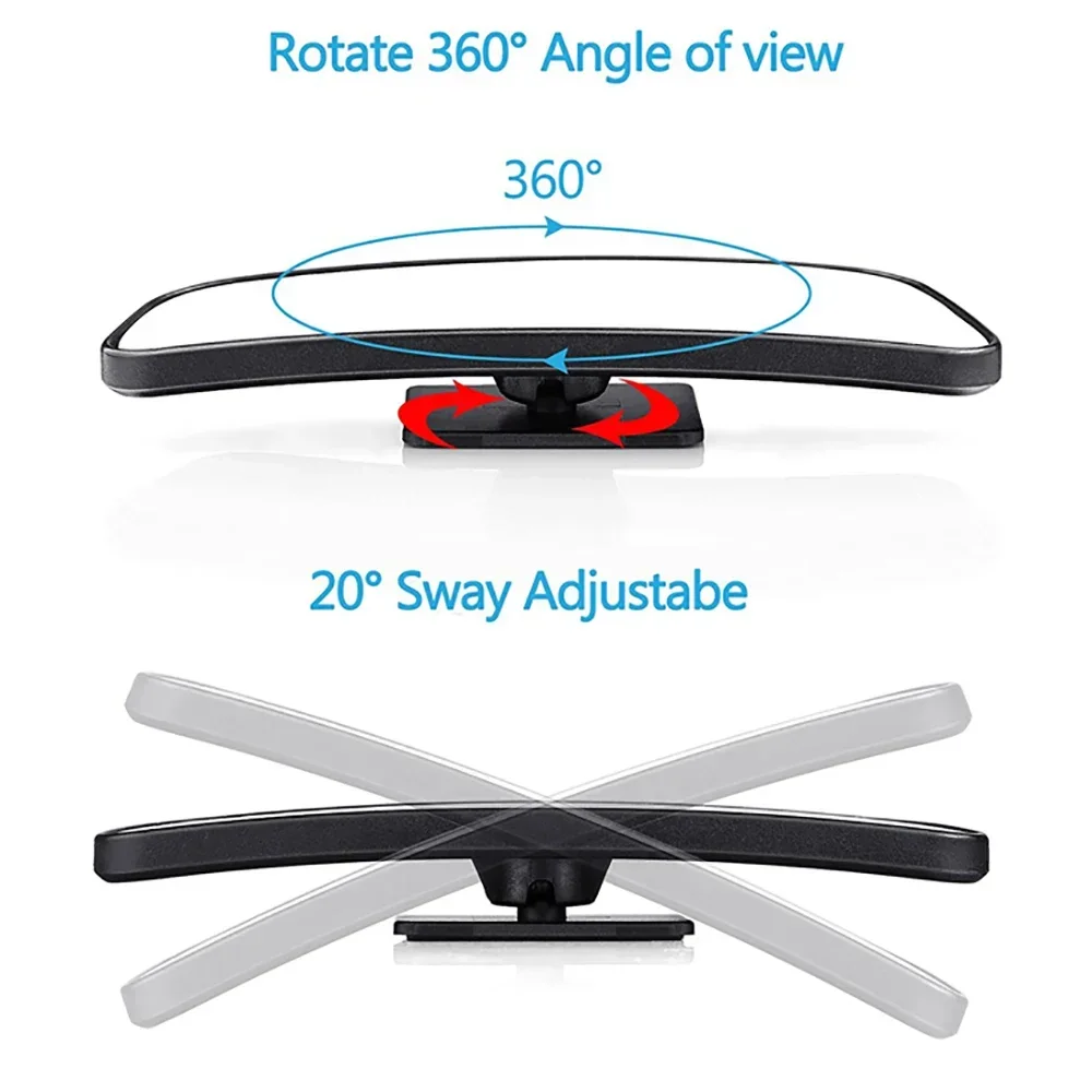 Espelho Convexo Auxiliar Ajust - Blind Spot Mirror Wide Angle Convex 2Pcs avaliação e preço