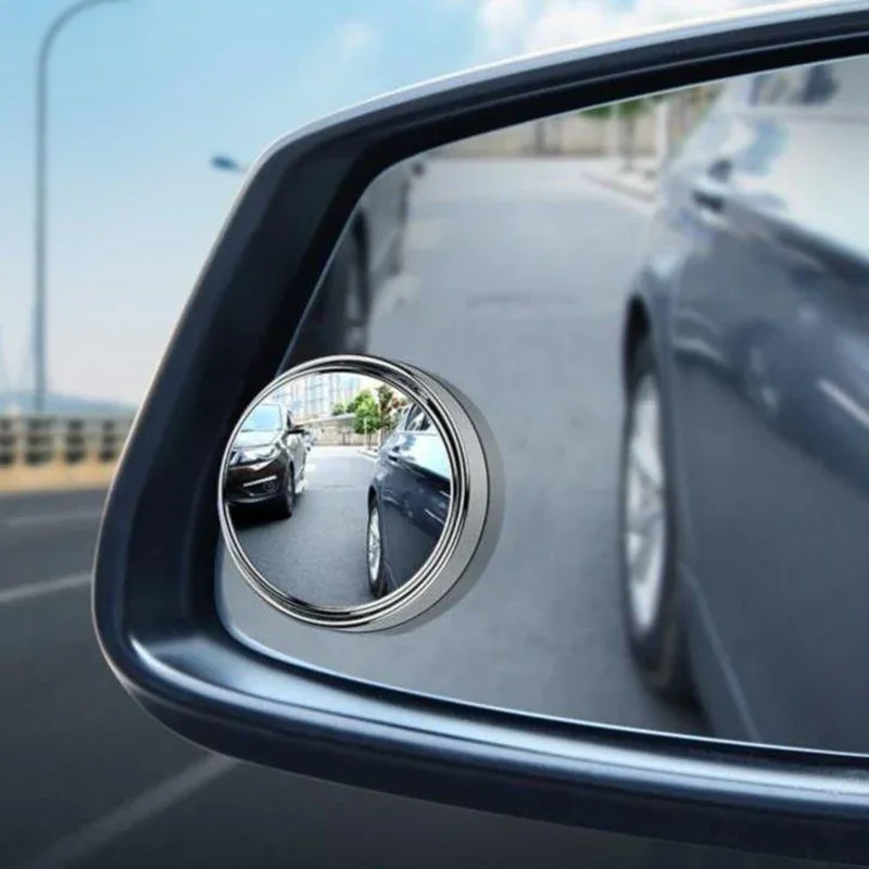 2 Espelhos Redondos para Ponto - Blind Spot Mirror Wide Angle Convex 2Pcs avaliação e preço